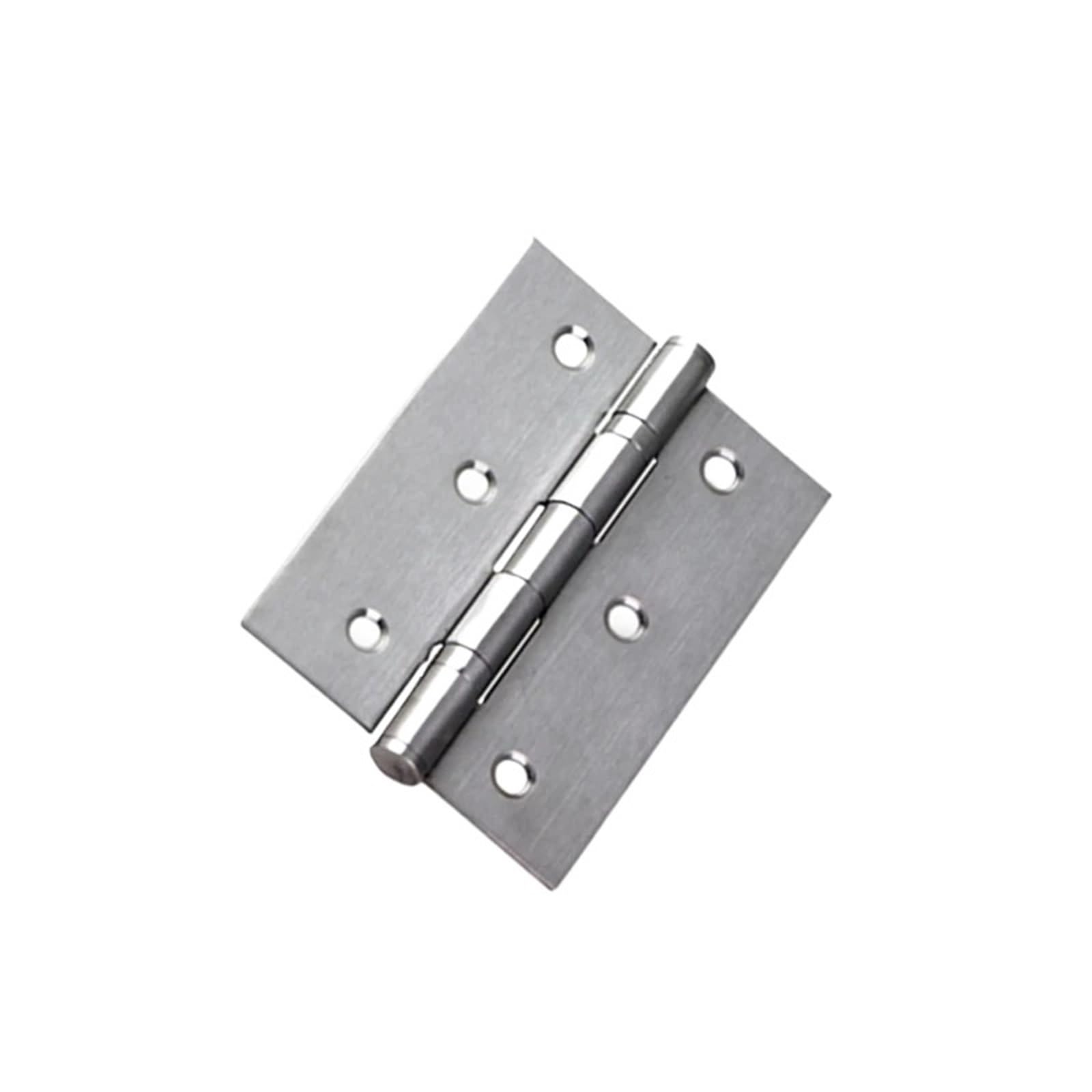 Huwoyg One Color 20Pcs Wood Door With Hole Iron Hinges Thickened Cabinet Hinge Accessories Weldable Material Wind For Gate(S-6 Holes)