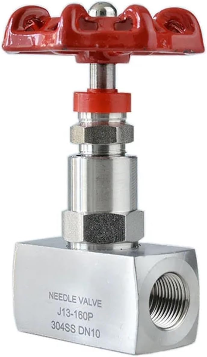 1/4" 3/8" 1/2" High Pressure Needle Globe Valve J13-160P Stainless Steel BSP Internal Thread Needle Valve(1")