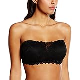 [page_title]-After Eden Damen BH, 10.09.5165 Lace Bandeau Anna , Gr. 80C (Herstellergröße: 36C), Schwarz