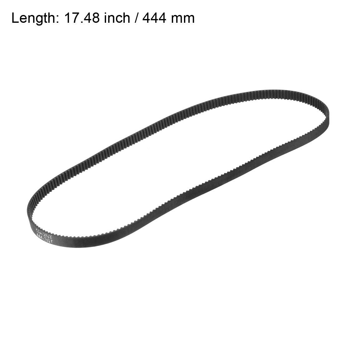 Timing Belts uxcell GT2 Timing Belt 600mm Circumference 6mm Width