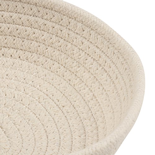 "Juvale Small Cotton Rope Baskets - 3 Pack" - Image 6