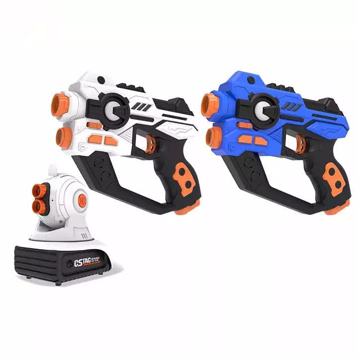 Image of SAMTOP Laser Tag Set Children, Laser Gun Game with Projector for Boys, Multifunctional Laser Tag Gift Boy 6 7 8 9 10 11 12 Years