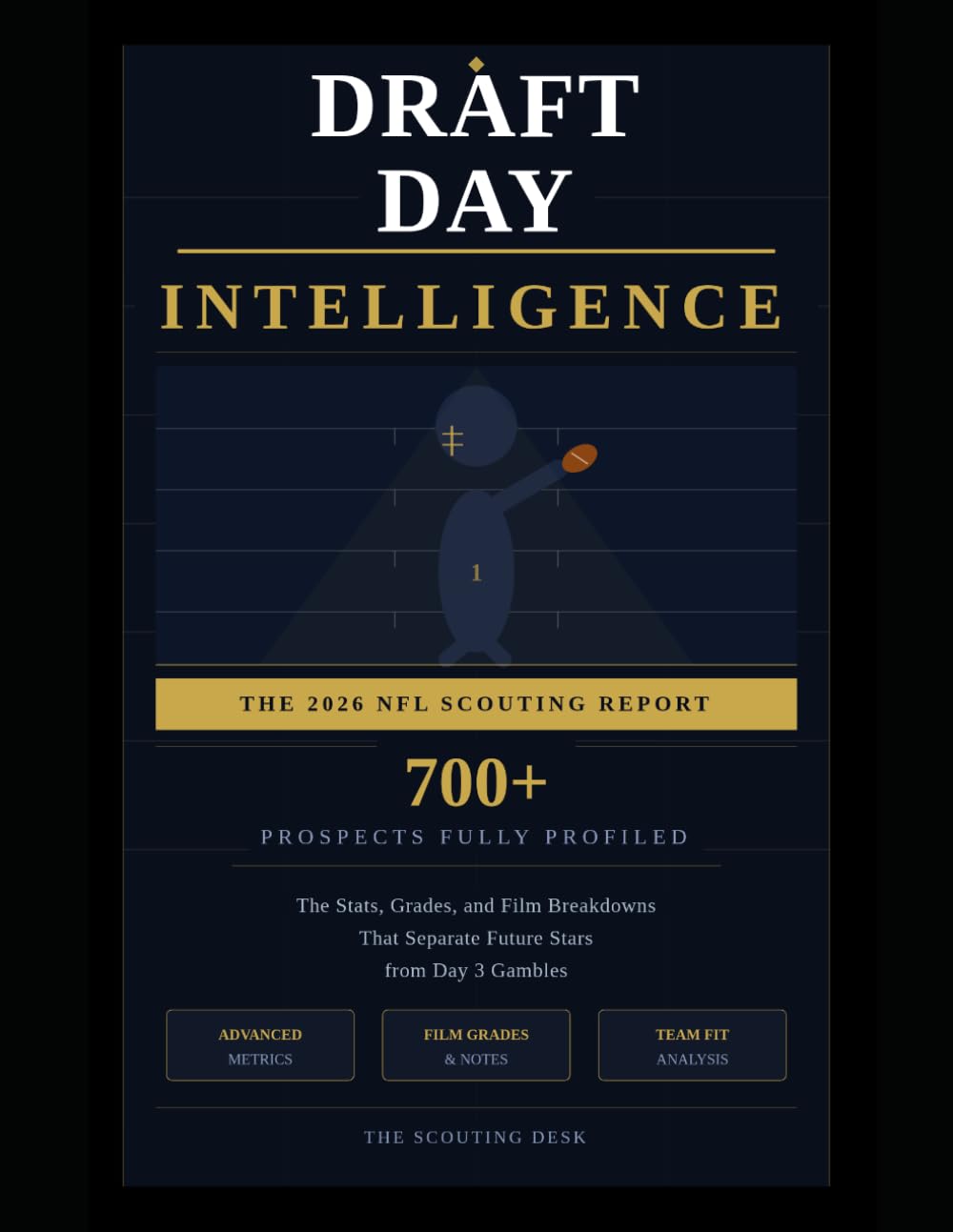 Draft Day Intelligence The 2026 NFL Scouting Report: 700+ Prospects Fully Profiled: The Stats, Grades, and Film Breakdowns That Separate Future Stars from Day 3 Gambles