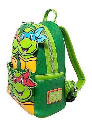 Loungefly TMNT Teenage Mutant Ninja Turtles Squad Womens Double Strap Shoulder Bag Purse2
