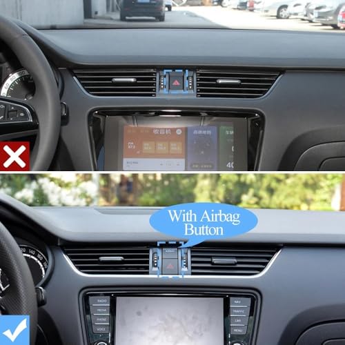 Rejilla de aire frontal central e izquierda para Skoda Octavia 3 A7 2013-2021 5