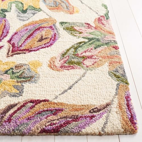 Image of Hand Tufted Premium Rug Premium Wool Carpet for Living Room Bedroom and Hall Size 8x10 Feet Color Multi