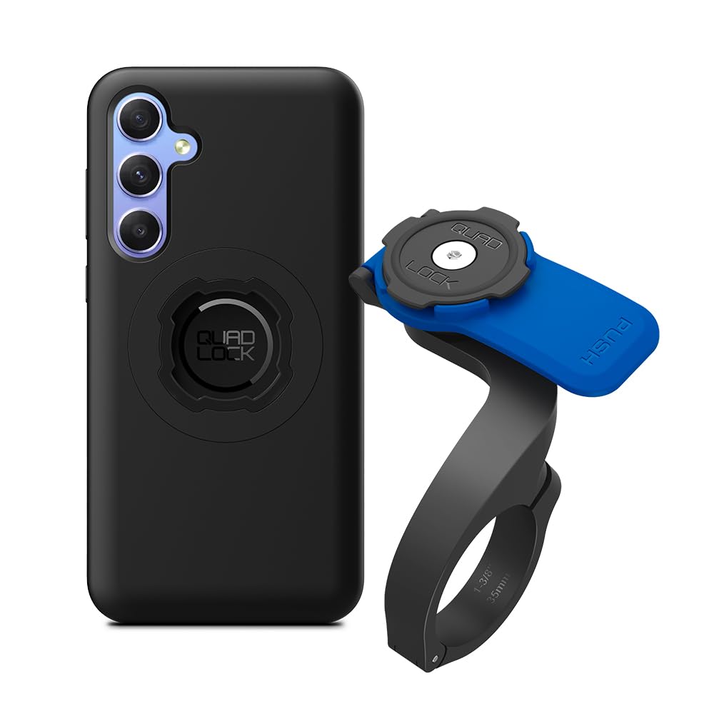 Quad Lock Out Front uchwyt na kierownicę roweru (V3) z MAG etui na telefon komórkowy Galaxy A55