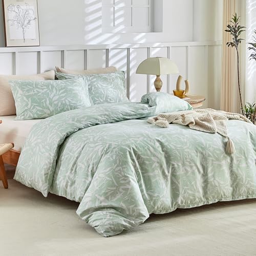 Tokokimo Bettwäsche für Betten 80/90 cm, Zweige- und Blättermotiv,...