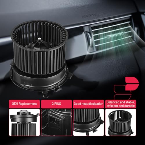 Image of BDFHYK AC Heater Blower Motor Fan 700253 Compatible with Nissan Rogue 2008-2013, Rogue Select 2014-2015, Sentra 2007-2012,HVAC Blower Motors Replacement for 75856