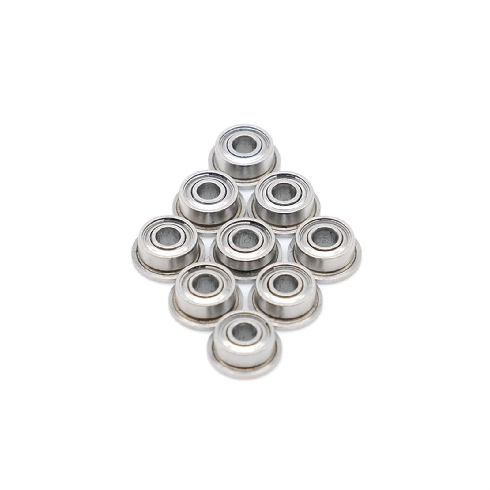 Rodamiento de brida MF52ZZ 2x5x2,5mm ABEC-7 (10 piezas) Rodamientos de bolas con bridas en miniatura MF52 Z ZZ