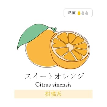 オレンジスイート デイリーディライト エッセンシャルオイル スイートオレンジ