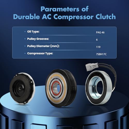 Image of ECCPP AC Clutch 2014-2022 for Ram ProMaster 1500 2500 3500 3.6L