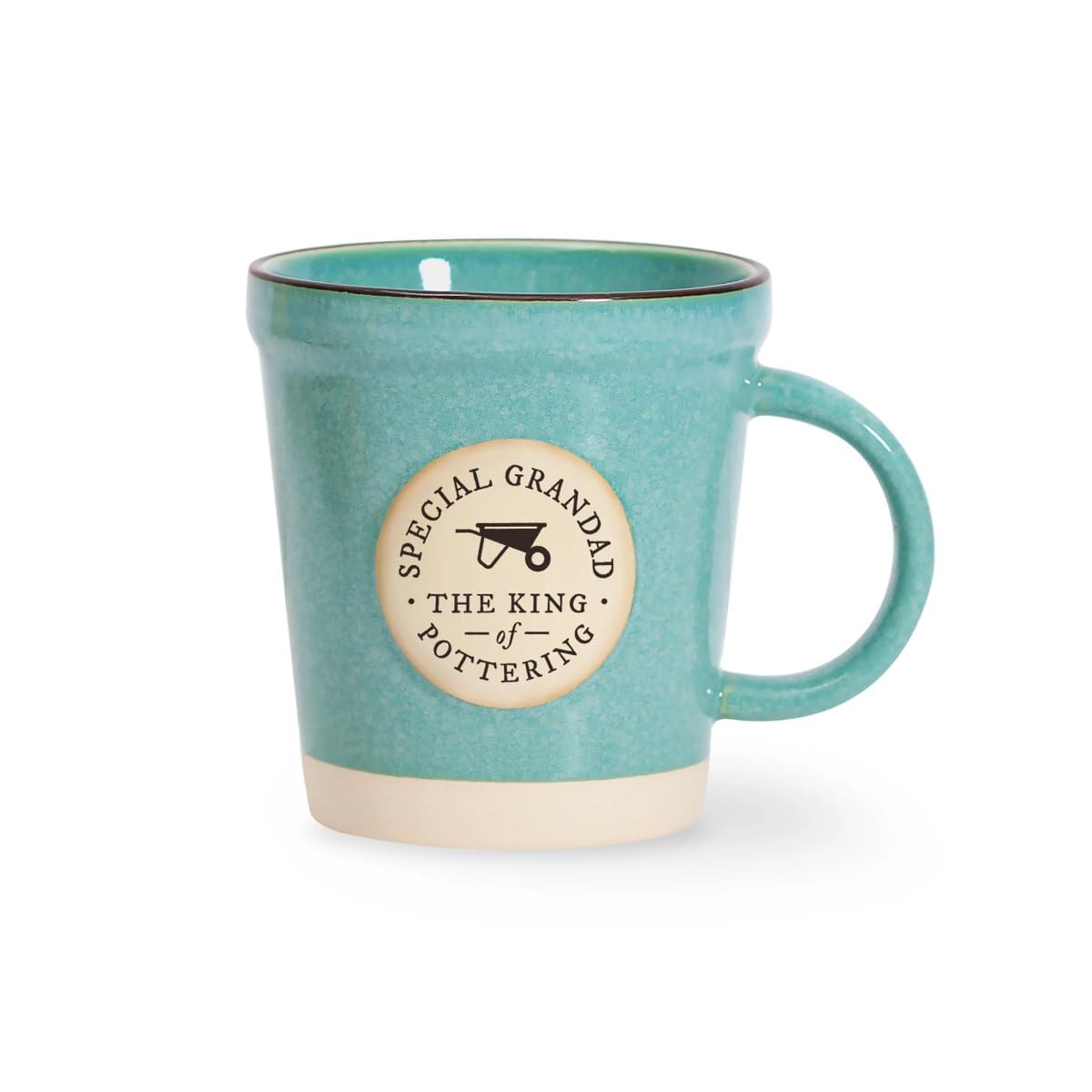 History & Heraldry Personalised Mug - Unique Ceramic Plant-Pot Style Mug – Gift for Gardeners, or Office Decor (Special Grandad) — image 1
