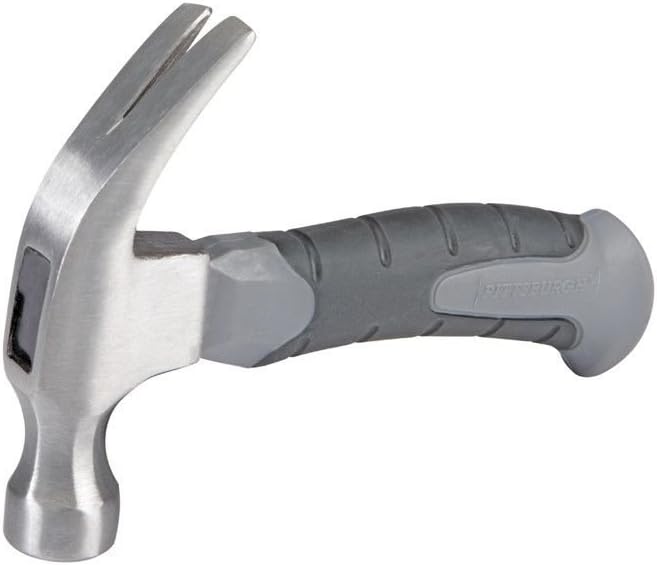 2# 8 oz. Small Stubby Claw and Ball Pein Hammer Fiberglass Handle#BH4151Y G154GHRED159744