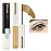 Colored Eyelash Comb Set - blonde mascara Waterproof & Voluminous Long Lasting Gold Mascara Vegan & Cruelty-Free Eye Makeup for Women(03Gold)