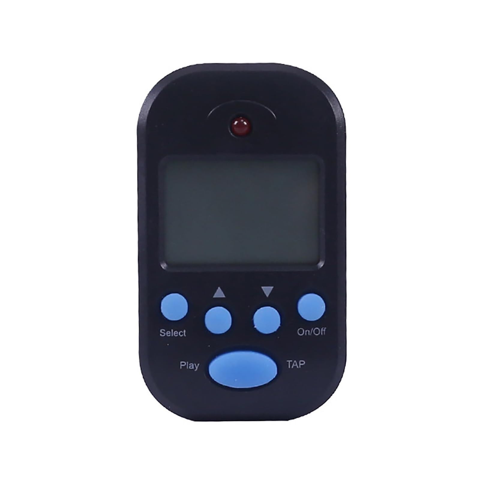 Metrónomo electrónico digital con pantalla LCD, afinador de tempo portátil con clip para guitarra, piano, violín, velocidad de ritmo y ritmo ajustables
