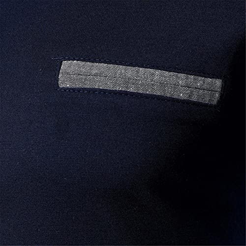 Men's Polo Shirts Long Sleeve Casual Collared Golf T Shirts Outdoor Button Slim Casual Blouse Fashion Cut Athletic Top #TOP3