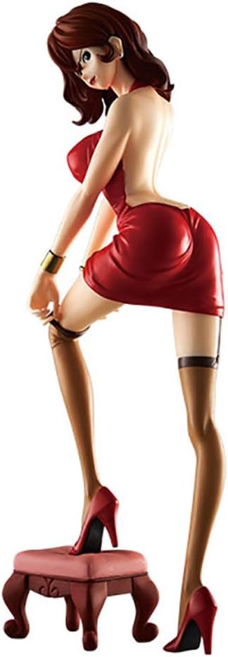 Amazon Com Banpresto Lupin The Third Part V Glitter Glamours Fujiko Mine Ii Red Color Version Action Figure Toys Games