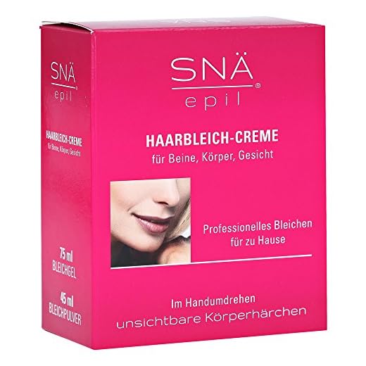 SNÄ Epil Bleichcreme 75ml *