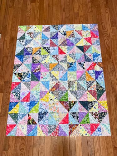 Image of 8 inchx8 inch 25pcs Cotton Fabric Squares for Sewing Quilting Supplies-Floral | Good quality fat quarters fabric bundles 100% cotton beautiful patterns fabric squares perfect for quilting projects