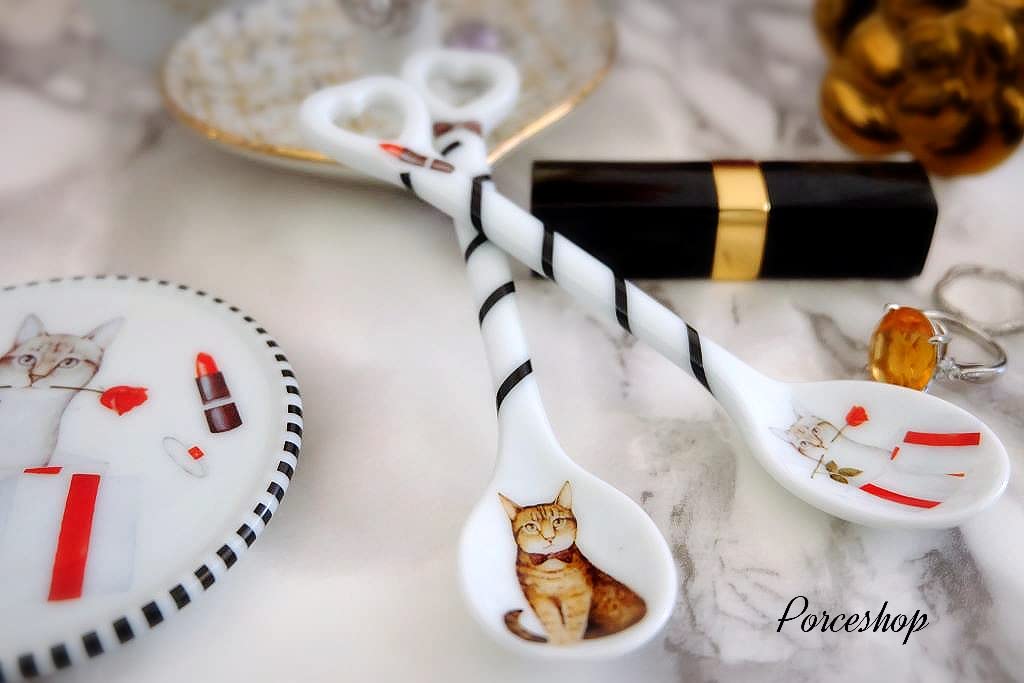 Amazon.co.jp: ポーセラーツ 転写紙【白磁用・セット割】オシャレCAT