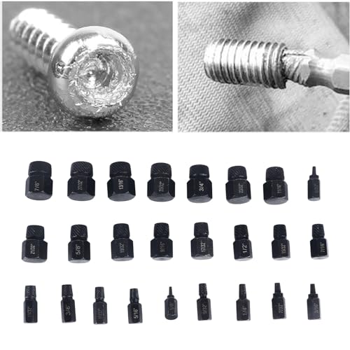 Extracteur à vis blocage décoincé facilement set en alliage 25pcs