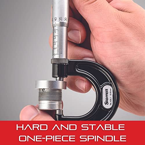 Micrómetro de rosca de tornillo Starrett 585BP 1-2" 7