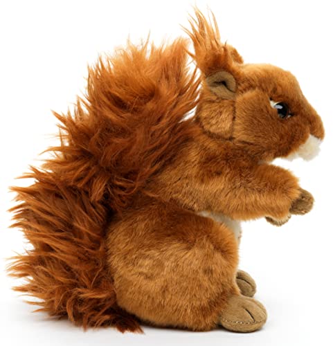 Uni-Toys - Eichhörnchen, stehend - 17 cm (Höhe) - Plüsch-Hörnchen - Plüschtier, Kuscheltier