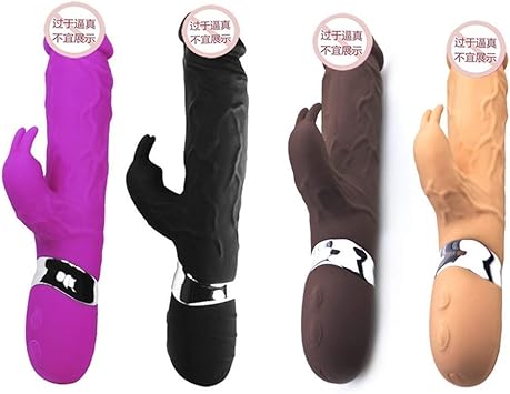 Pene real vibrador de conejo masturbación femenina gran ...