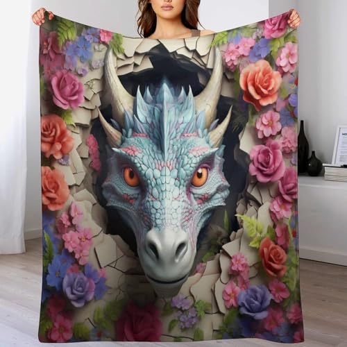 Couverture dragon pour des soirées cocooning sur le canapé - 2