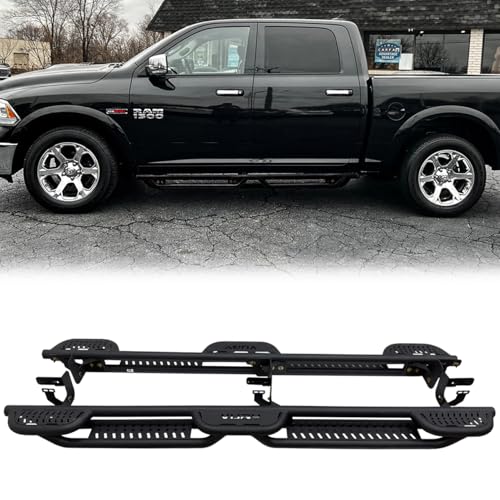 Estribos laterales de acero para Ram 1500 Crew Cab