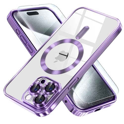 Image of Misea Magnetic for iPhone 15 Pro Max Case Compatible with MagSafe
