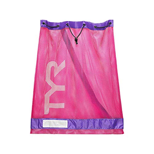 TYR Mesh, Sacca da Piscina Unisex – Adulto, Pink/Purple, M