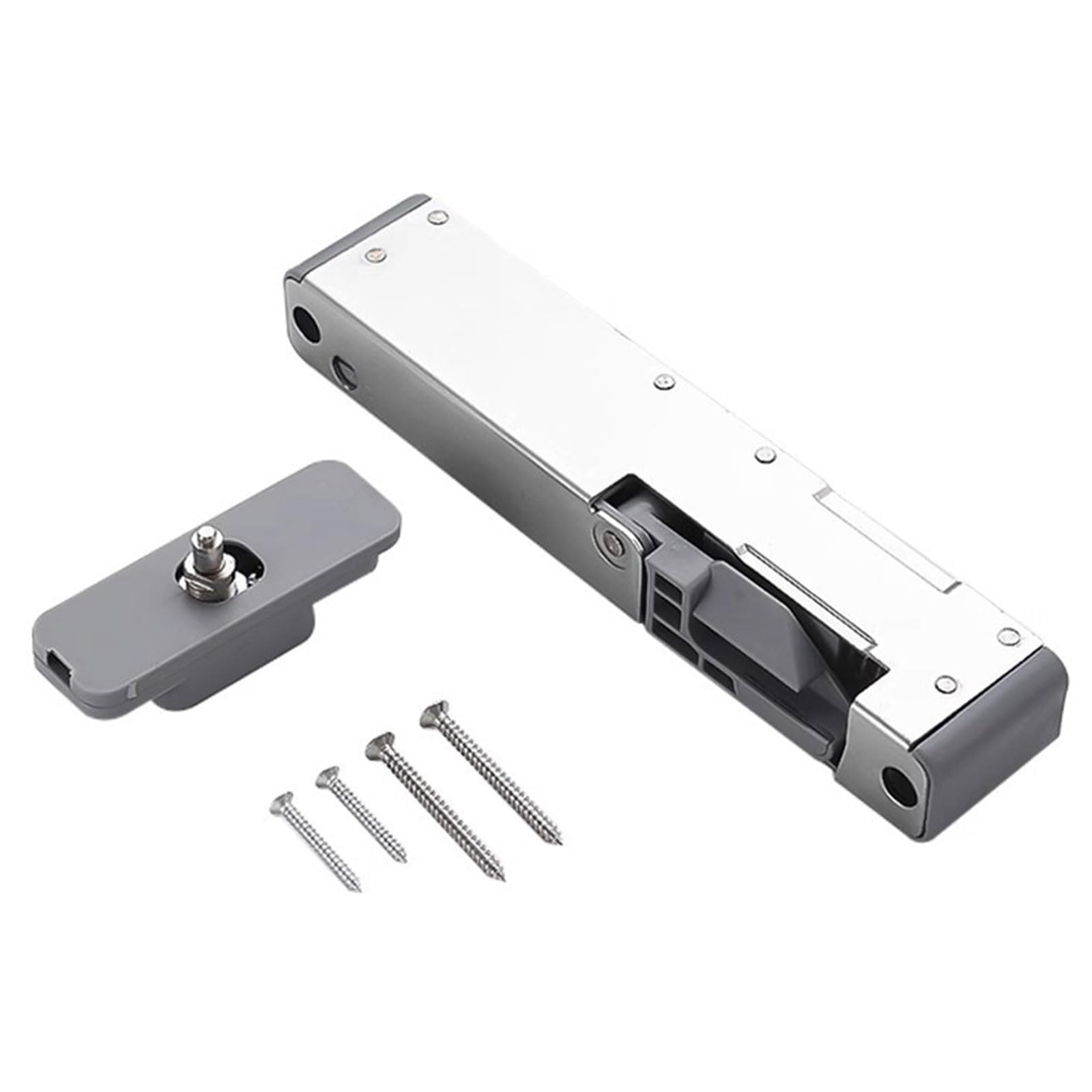 Fermeture de porte silencieuse réglable pour vantail en bois, aluminium et verre