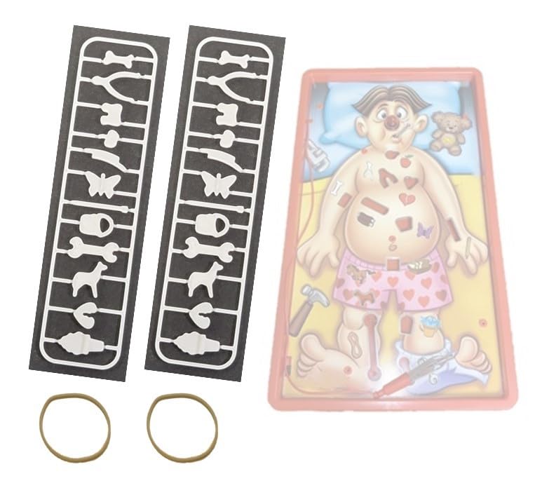 2 Sets - Operation Game Replacement Pieces & Parts