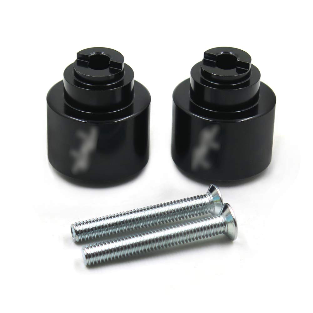 estremità Manubrio di Ricambio Compatibili con Honda CBR 250 600 900 929 954RR 1100 RR CBR1100Xx Rc51 Nero