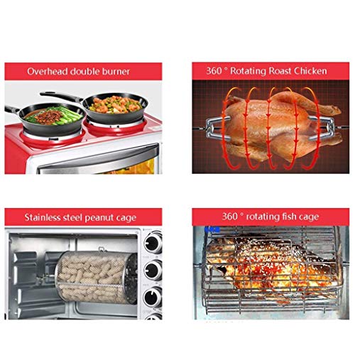 LYKYL Digital Fry, heteluchtoven, broodrooster, Air Fryer, Flip- Away for opslag, met 25L Capacity, en een… - Image 8