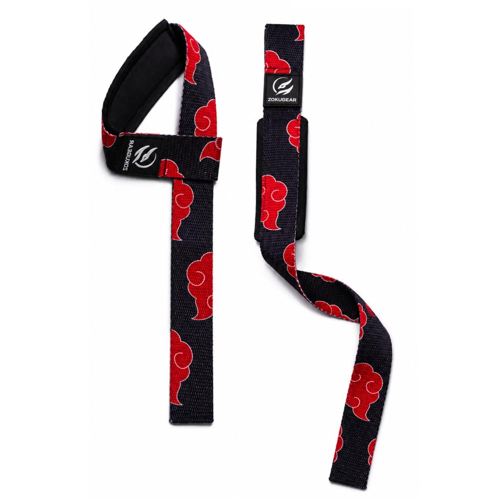 Red Cloud Lifting Straps for Weightlifting, Deadlifts, Powerlifting & Bodybuilding | Padded Wrist Support | Heavy Duty Gym Grips for Pull Day, Rows & Shrugs (Pair)-picture-13