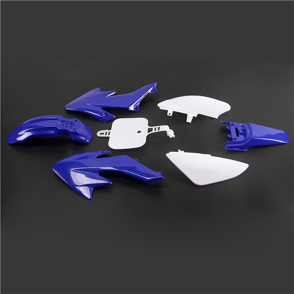 Carenature Set di carenature in plastica per moto da cross, pit bike, 7 pezzi, accessori per motociclette completi per CRF 50