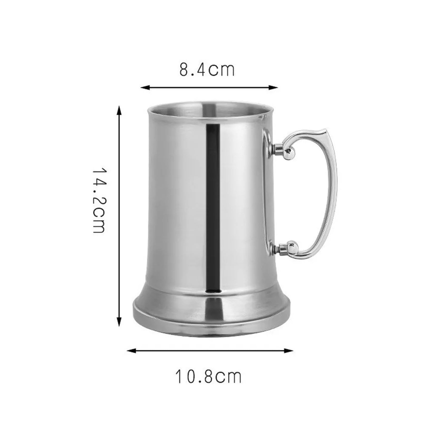 Jarra De Cerveza Acero Inoxidable
