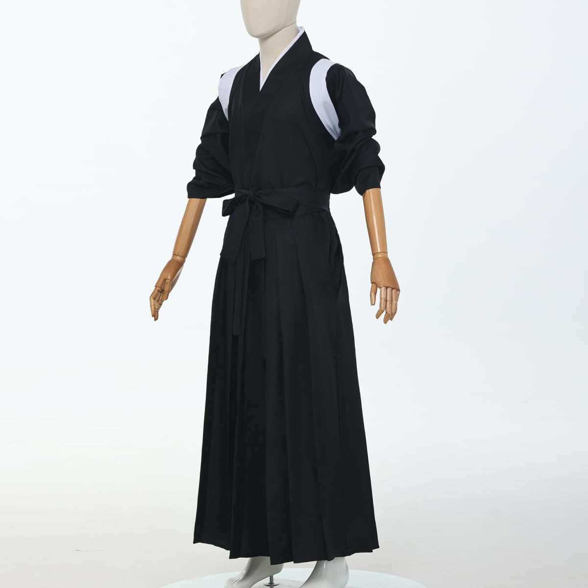 Japanese Samurai Hakama Uniform Traditional Aikido Kendo Martial Arts Anime Costume