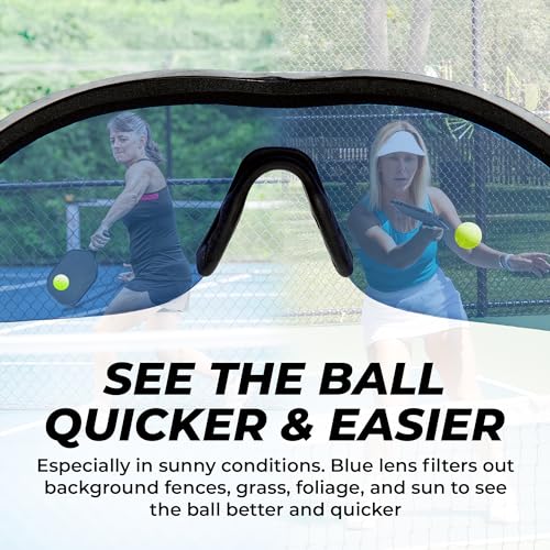 Image of Tourna Specs Eye Guards for Enhanced Visibility and Protection in Tennis, Pickleball, and Golf