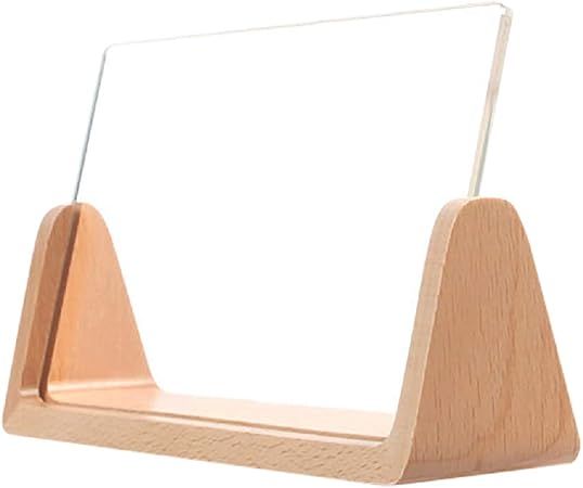 Amazon  Felimoa 卓上フォトフレームスタンド 写真の出し入れ簡単 横 