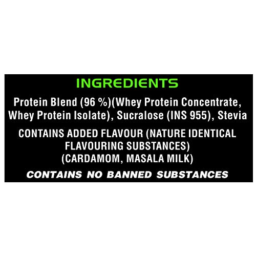 Image of Six Pack Nutrition 100% Whey Protein Powder - 1 kg / 2.2lbs (Masala Milk)