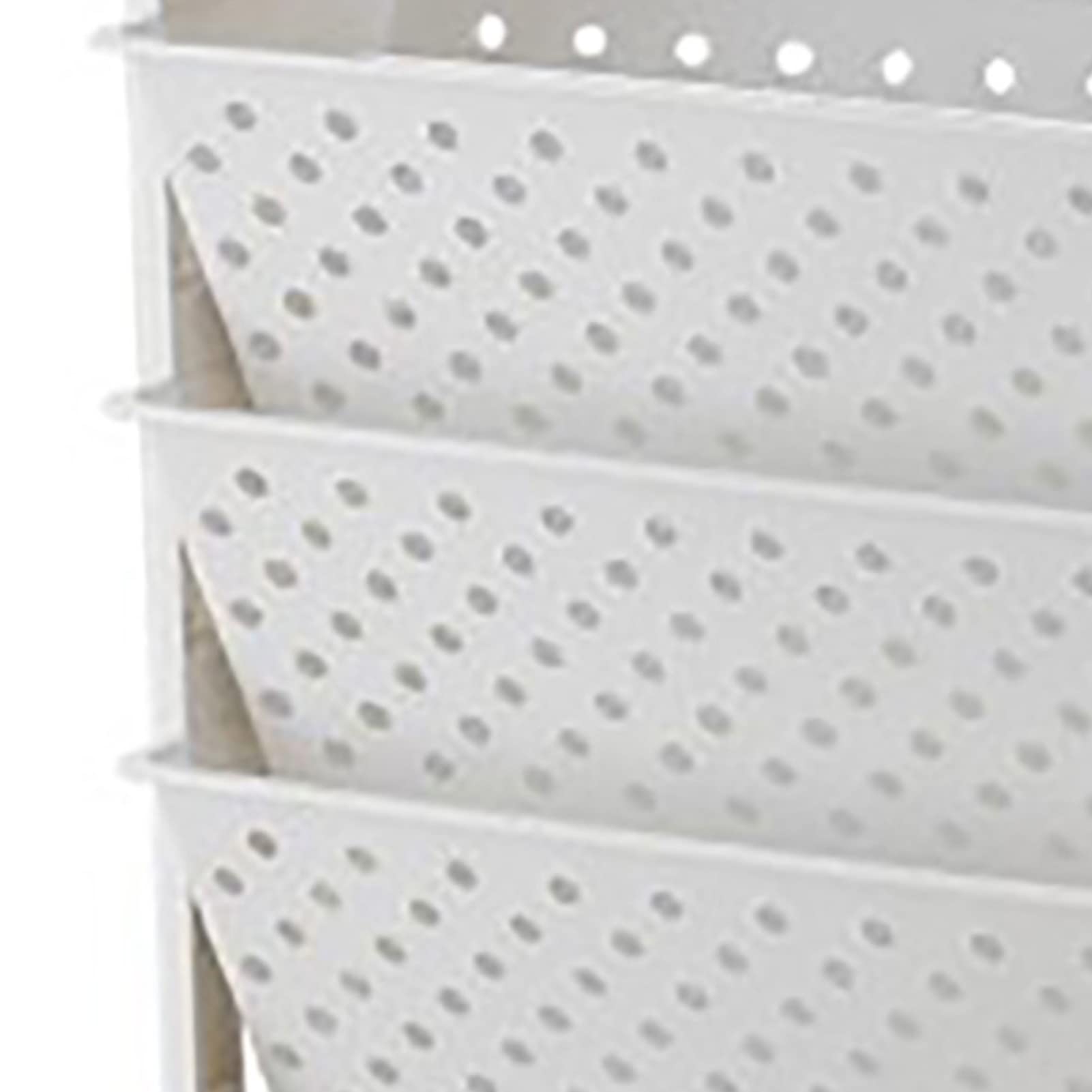 Scaffale Porta Libri a 5 Livelli, Carrello Multiuso Rotante Forniture per Ufficio Organizzatore Desktop con Ruote Scaffali Mobili Portariviste per Ufficio, Dormitorio, Aula, (Bianco)