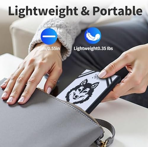 PILCNLA 2.5 Inch 500GB External Hard Drive, Portable Hard Drive for Windows, Ultra Slim External HDD Compatible with PC, MAC, Laptop, PS4, Xbox One, Xbox 360, Plug and Play — view 6