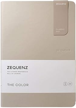 Color Series A5 Large with Taupe Cover and Dot Premium Paper