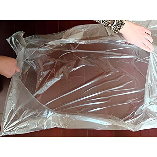 Chimailong Plastic Car Seat Covers: Disposable Clear Carseat Auto Cars Automotive Seats Cover Protectors, 55*31.5Inch, 15G, 10Pcs, Fzp193 #TOP2