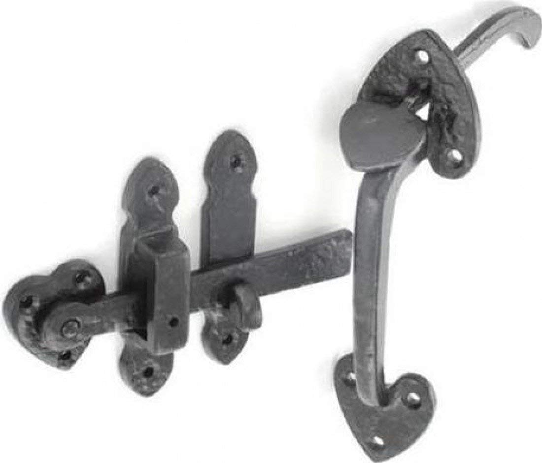 SEC Antq Thumb Latch BLK S3311