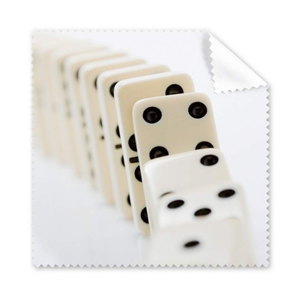 Gambling Pai Gow Dominoes Photo Cleaning Cloth Phone Screen Glasses Cleaner 5pcs